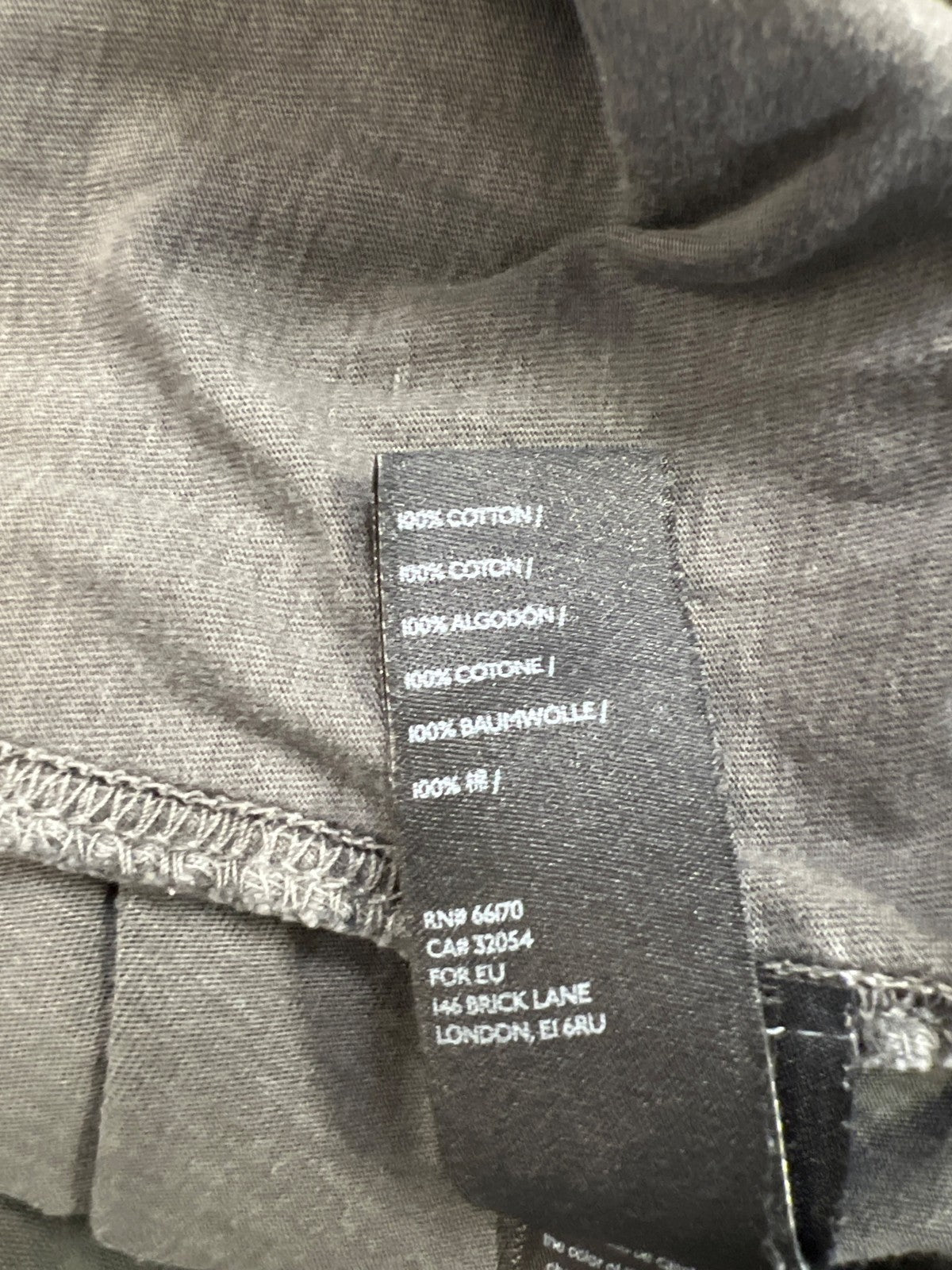 We The Free Women’s Gray Oversized Long Sleeve Shirt - M