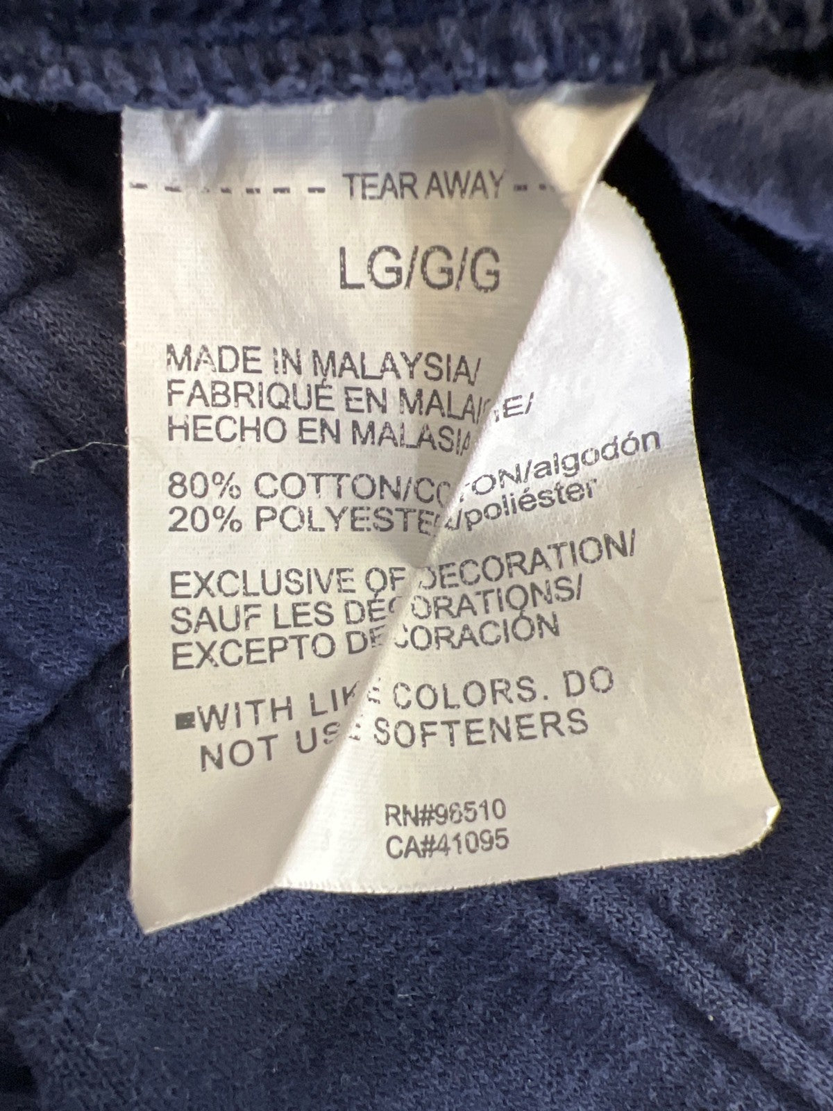 Under Armour Men’s Blue ColdGear Loose Fit Hustle Fleece Sweatpants - L