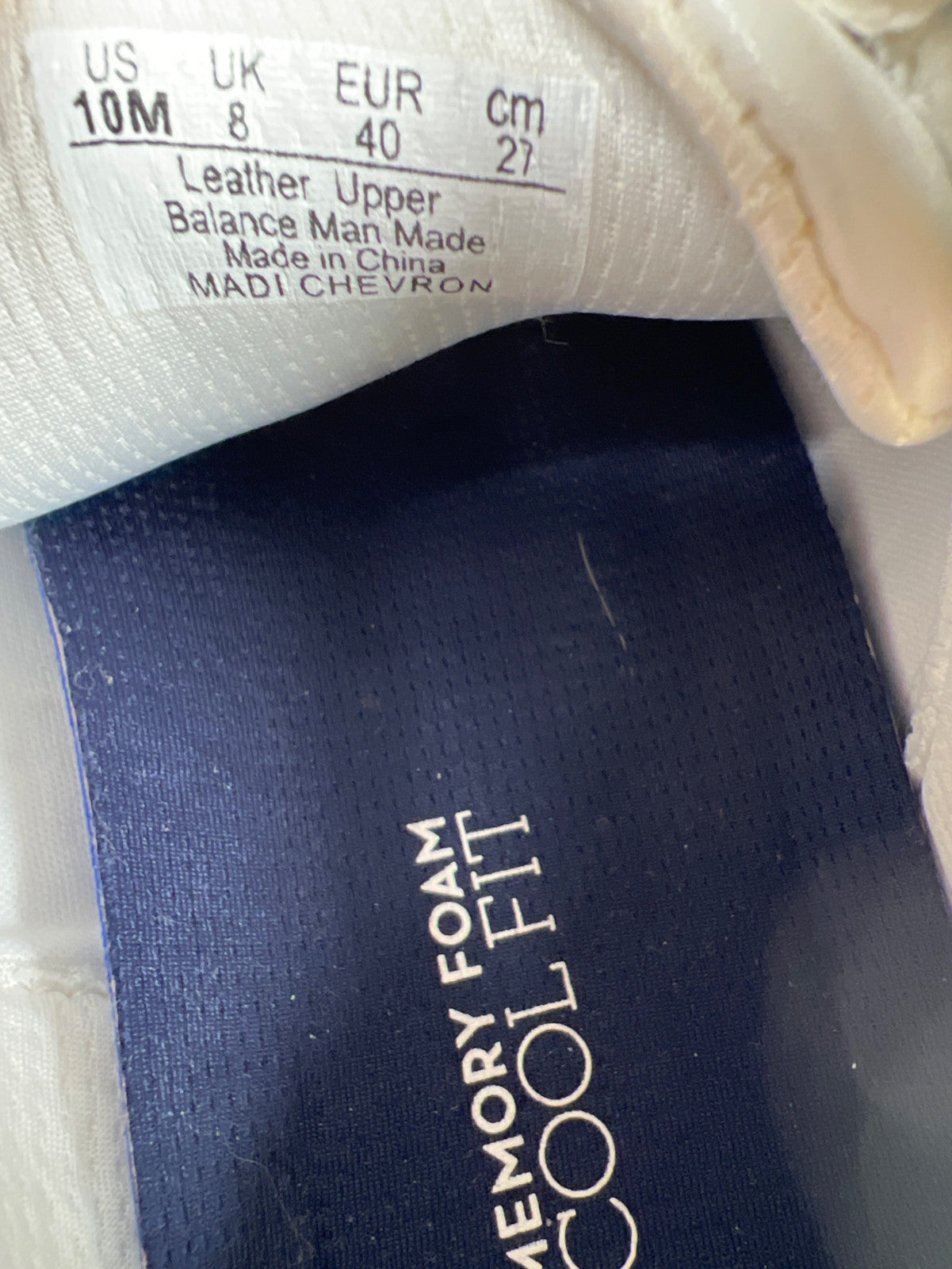 Dr.Scholls Women’s White Leather Madi Chevron Lace Up Casual Sneakers - 10