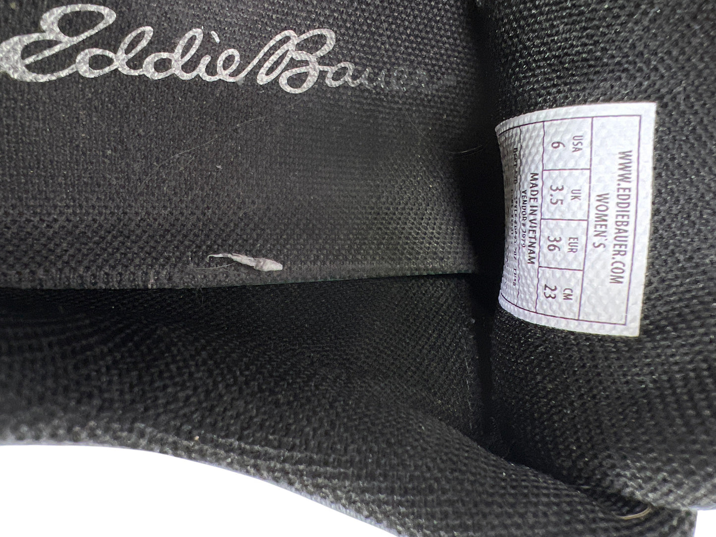 Eddie Bauer Women’s Gray Lace Up Light Weight Sneakers - 6