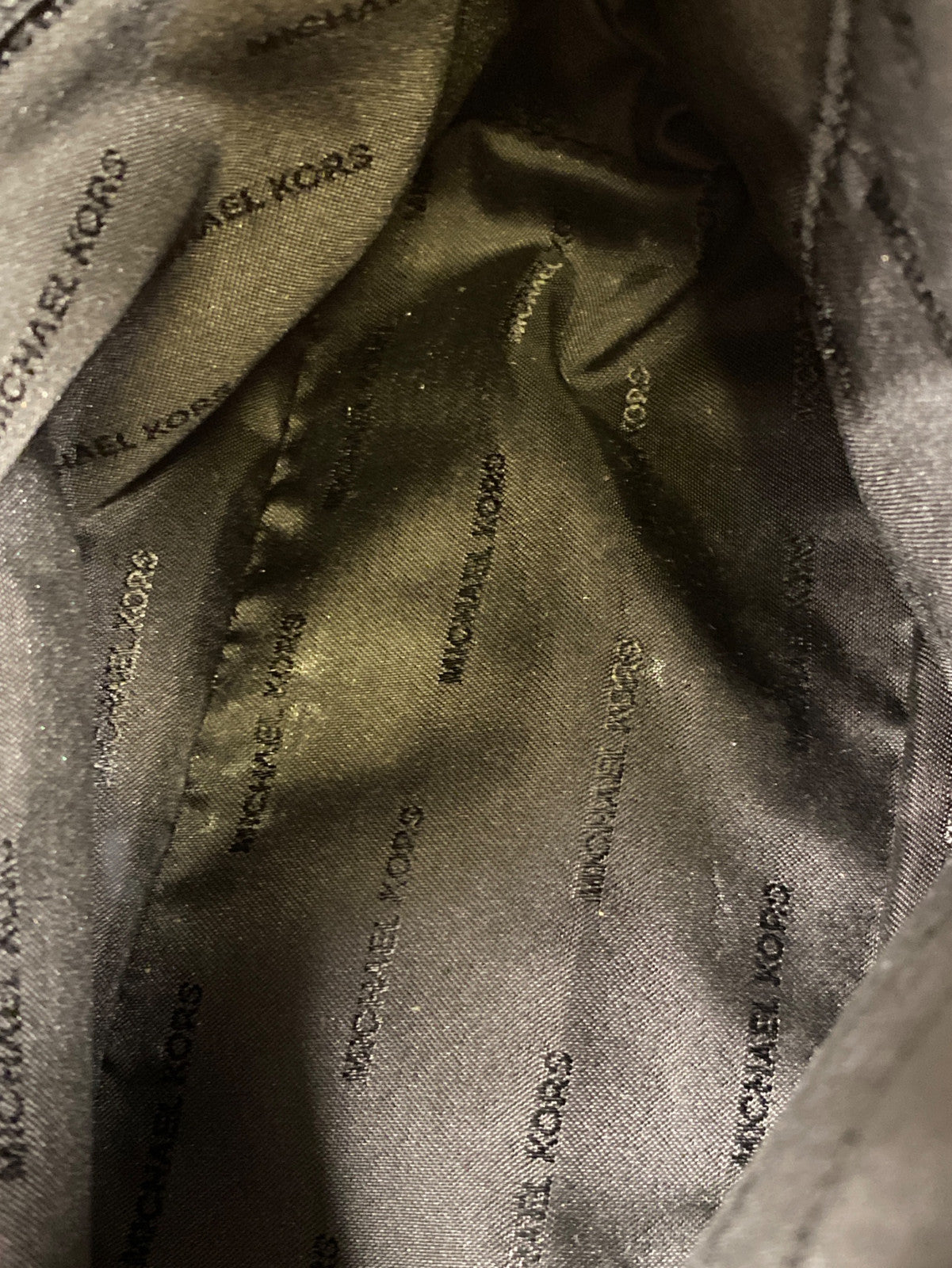 Michael Kors Women’s Black Saffiano Leather Cindy Dome Crossbody Purse