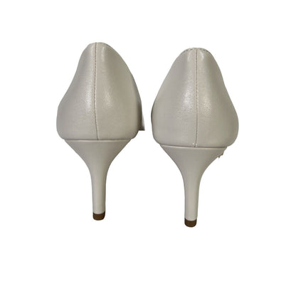 NEW Lifestride Women's Ivory/Bone Savvy Heirloom Pump Heels - 8.5