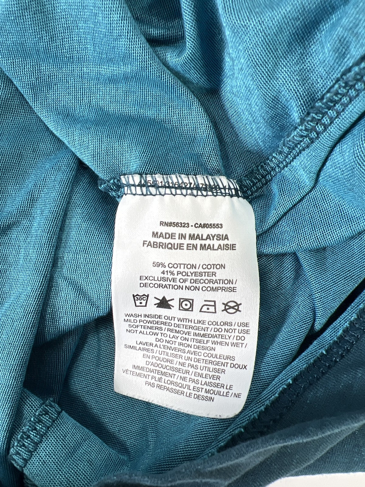 Nike Men’s Blue Dri-Fit Graphic Just Do It Short Sleeve T-Shirt - S