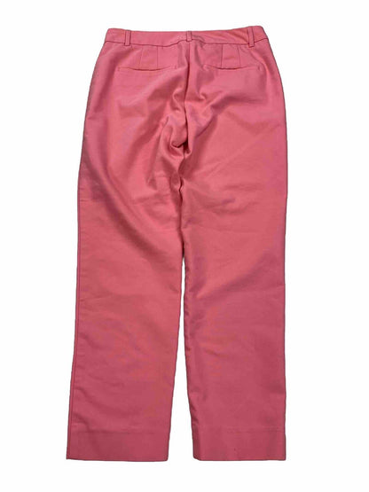 White House Black Market Women's Pink Slim Fit Dress Pants -2