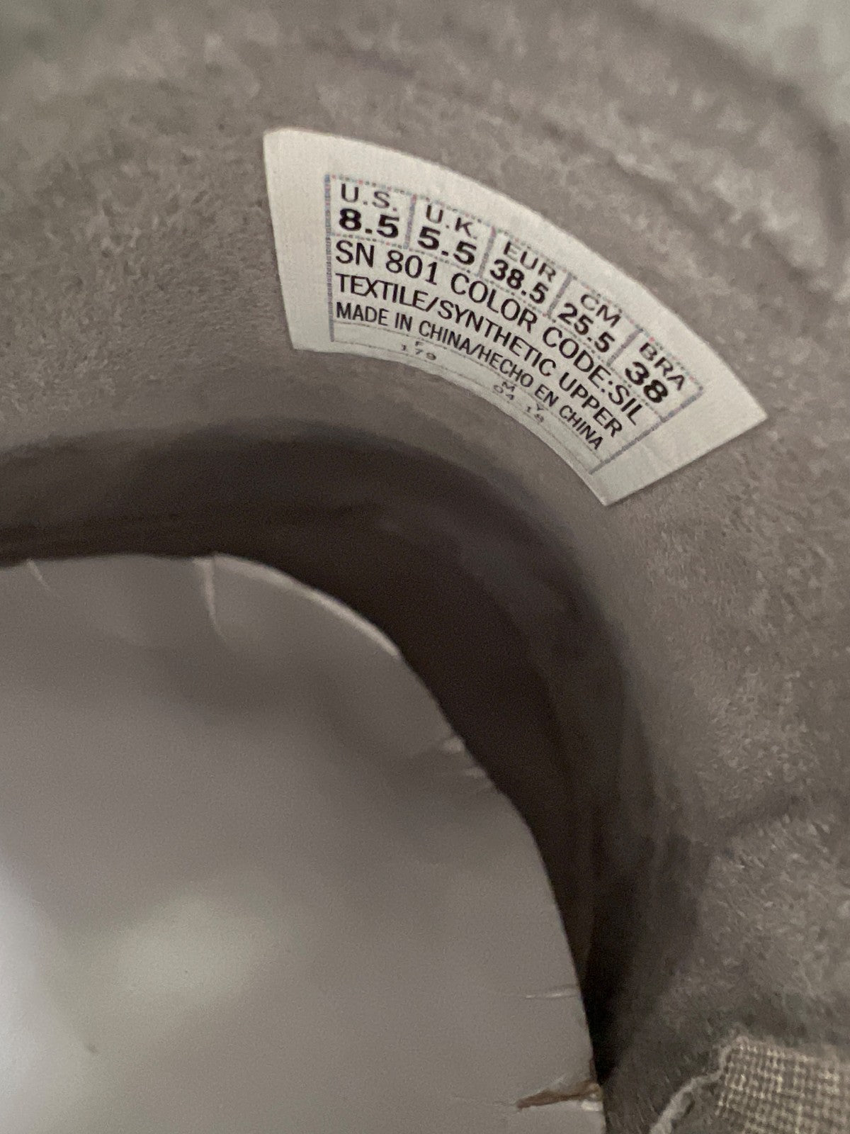 Skechers Women’s Silver Metallic Shiny Dancer Street Loafer Shoes - 8.5