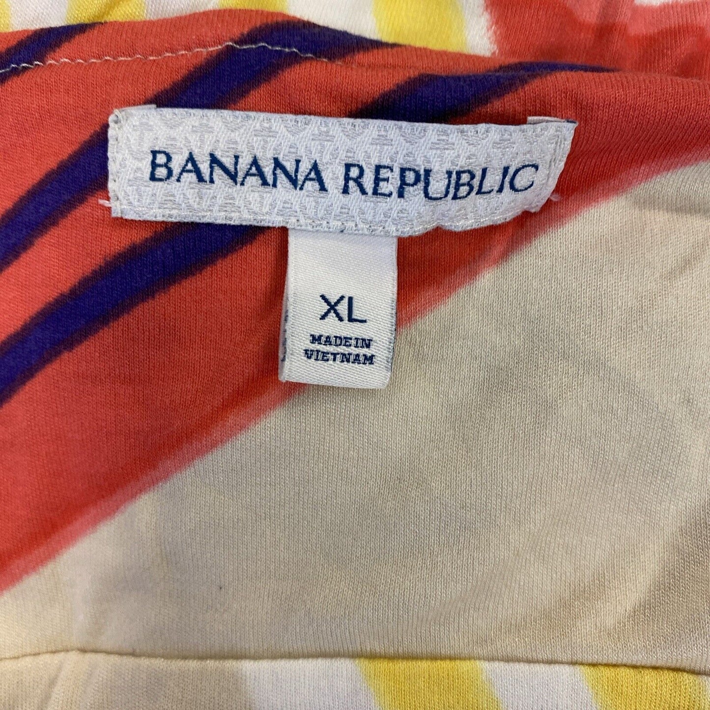 Banana Republic Women's Beige/Pink Long Maxi Dress - XL