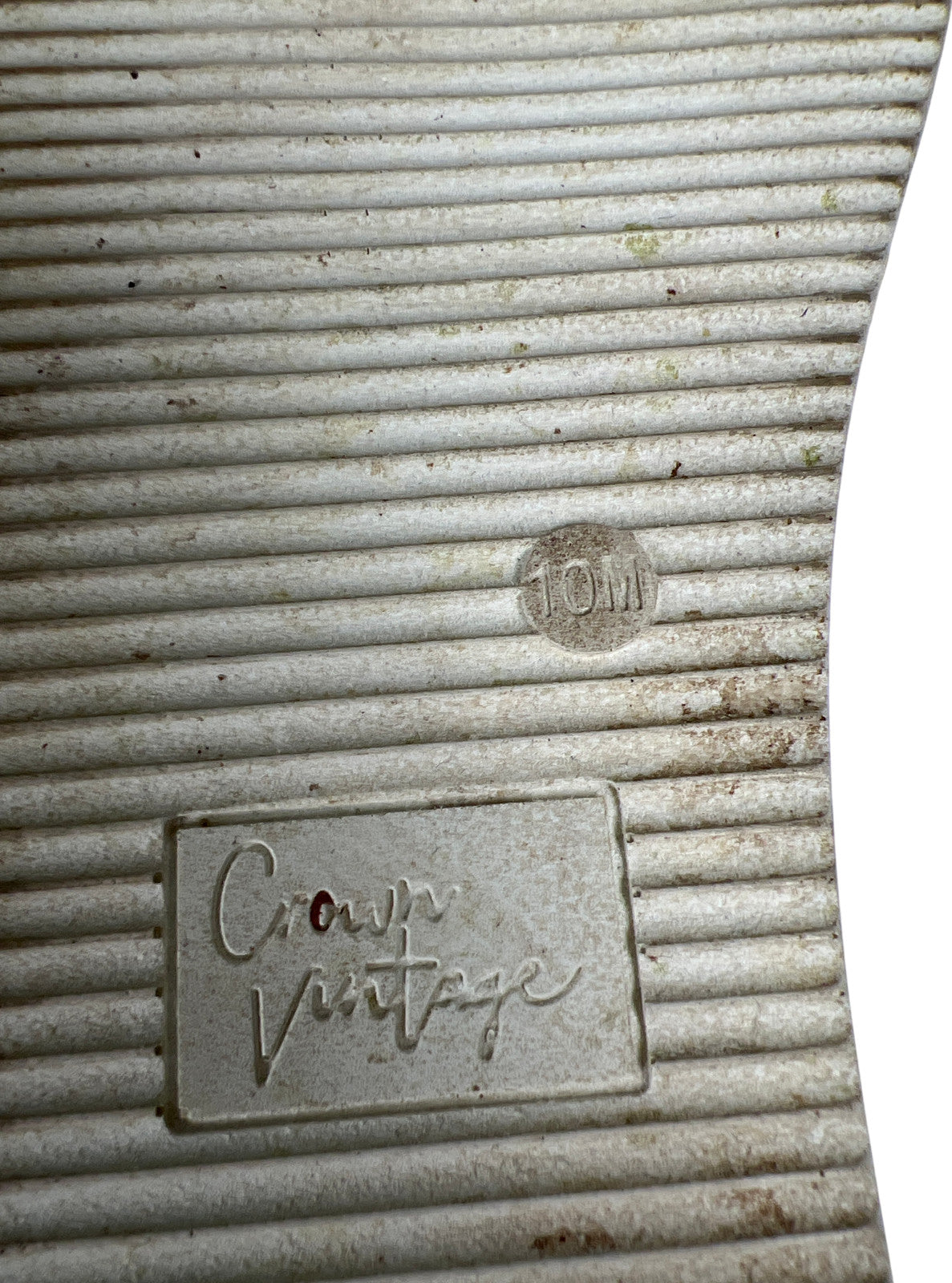 Crown Vintage Women’s Beige/Brown Bonire Woven Platform Ankle Strap Sandals - 10