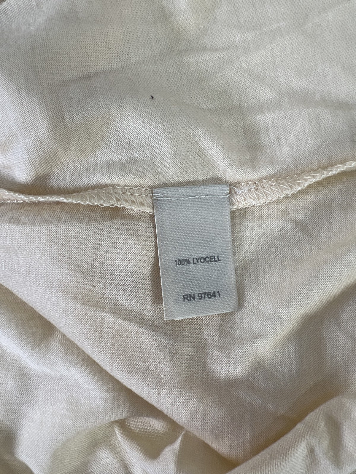 J. Jill Women’s Pale Yellow Long Sleeve Stretch T-Shirt - L