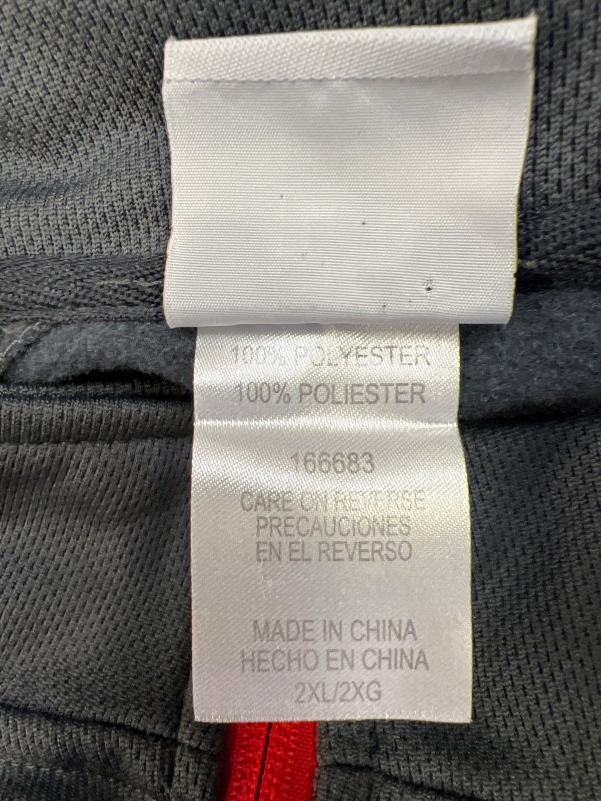 NHL Officially Licensed Mens Detroit Red Wings 1/4 Zip Pullover Sweatshirt - 2XL