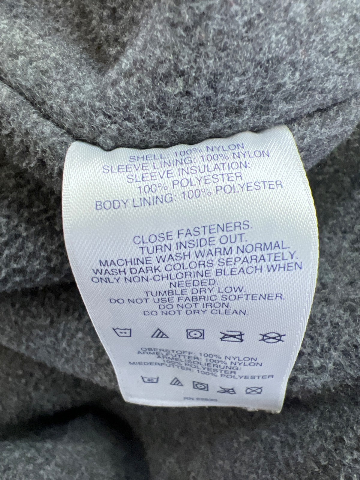 Lands End Women’s Purple Squall Waterproof Fleece Lined Coat - Plus 1X