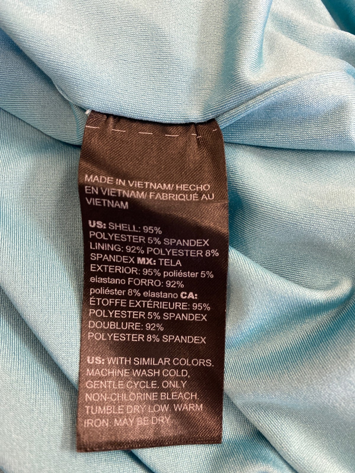 White House Black Market Women’s Blue/Brown Snake Print Shift Dress - S