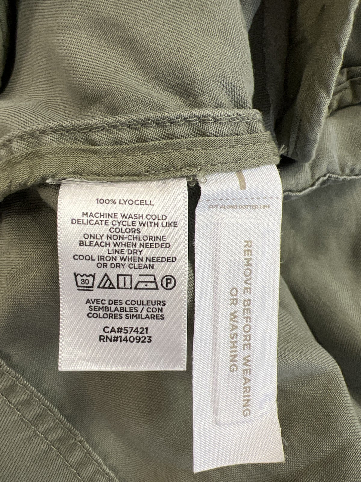 LOFT Women’s Green Long Sleeve Snap Utility Jacket - S