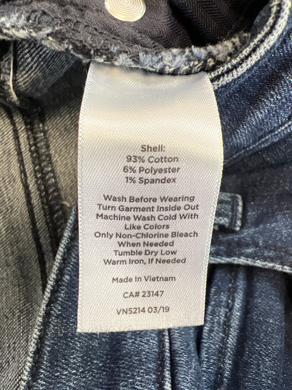 Talbots Women’s Dark Wash High Waist Straight Leg Curvy Jeans - 4