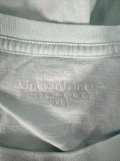 Vineyard Vines Men's Blue Island Time Short Sleeve T-Shirt - Big/Tall 3XB