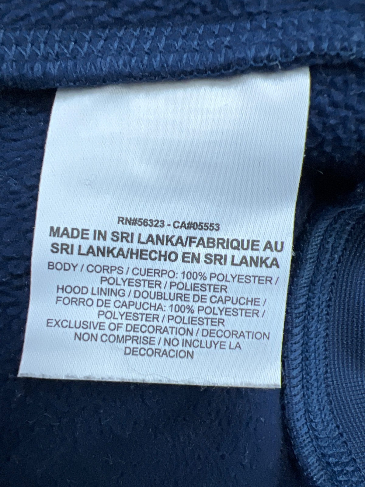 Nike Men’s Blue NFL New England Patriots Therma-Fit Pullover Sweatshirt - XL