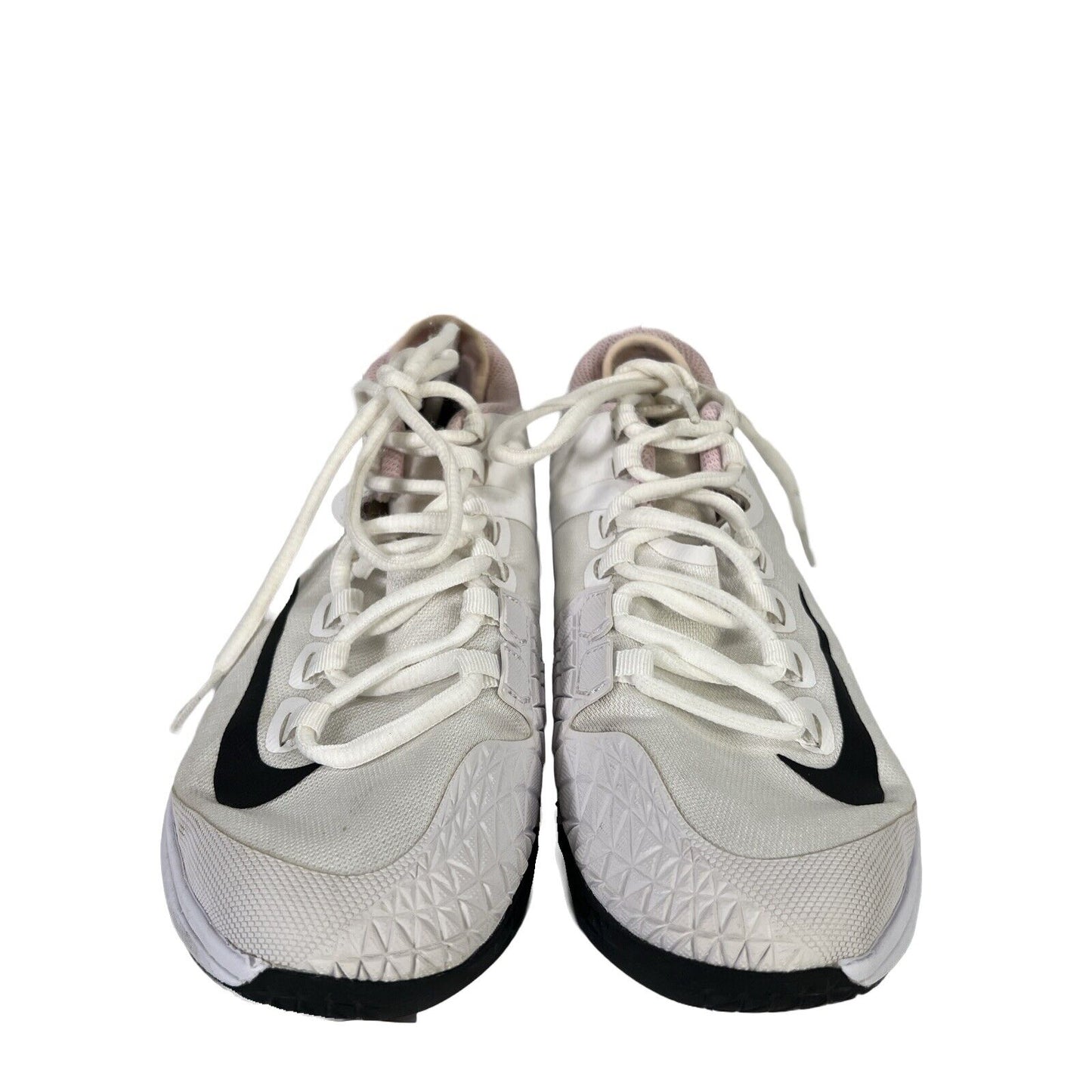 Nike Women's White/Pink Zero Zoom Court Athletic Shoes - 6.5