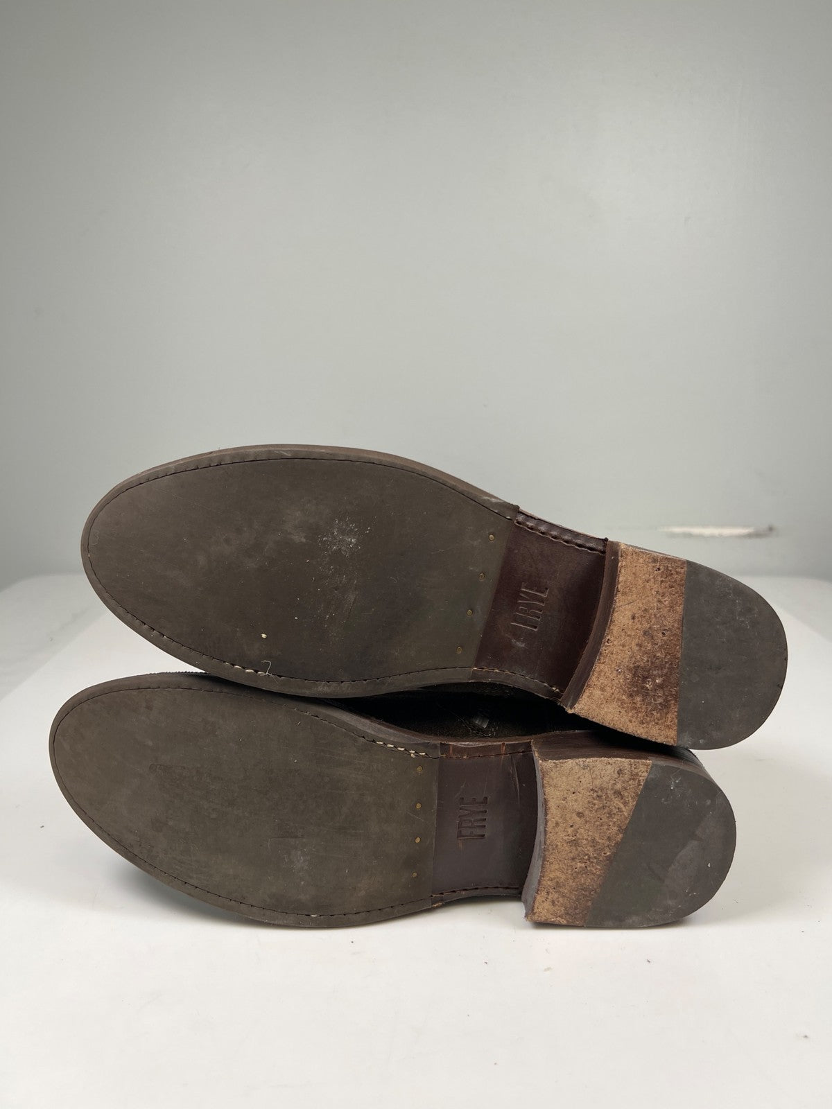 Frye Women’s Green Suede Shirley Over The Knee Tall Fashion Boots - 8.5