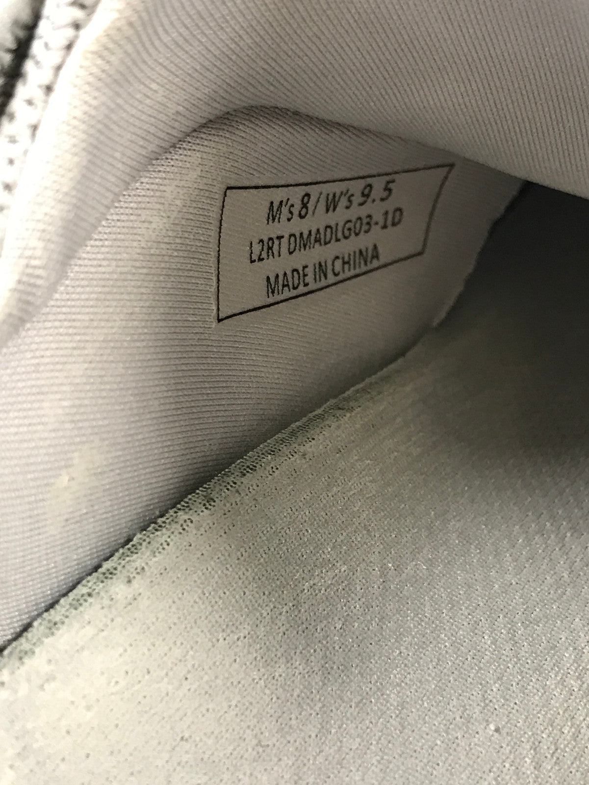 Kiosk Unisex Gray Lace Up Walking Shoes - Women’s 9.5