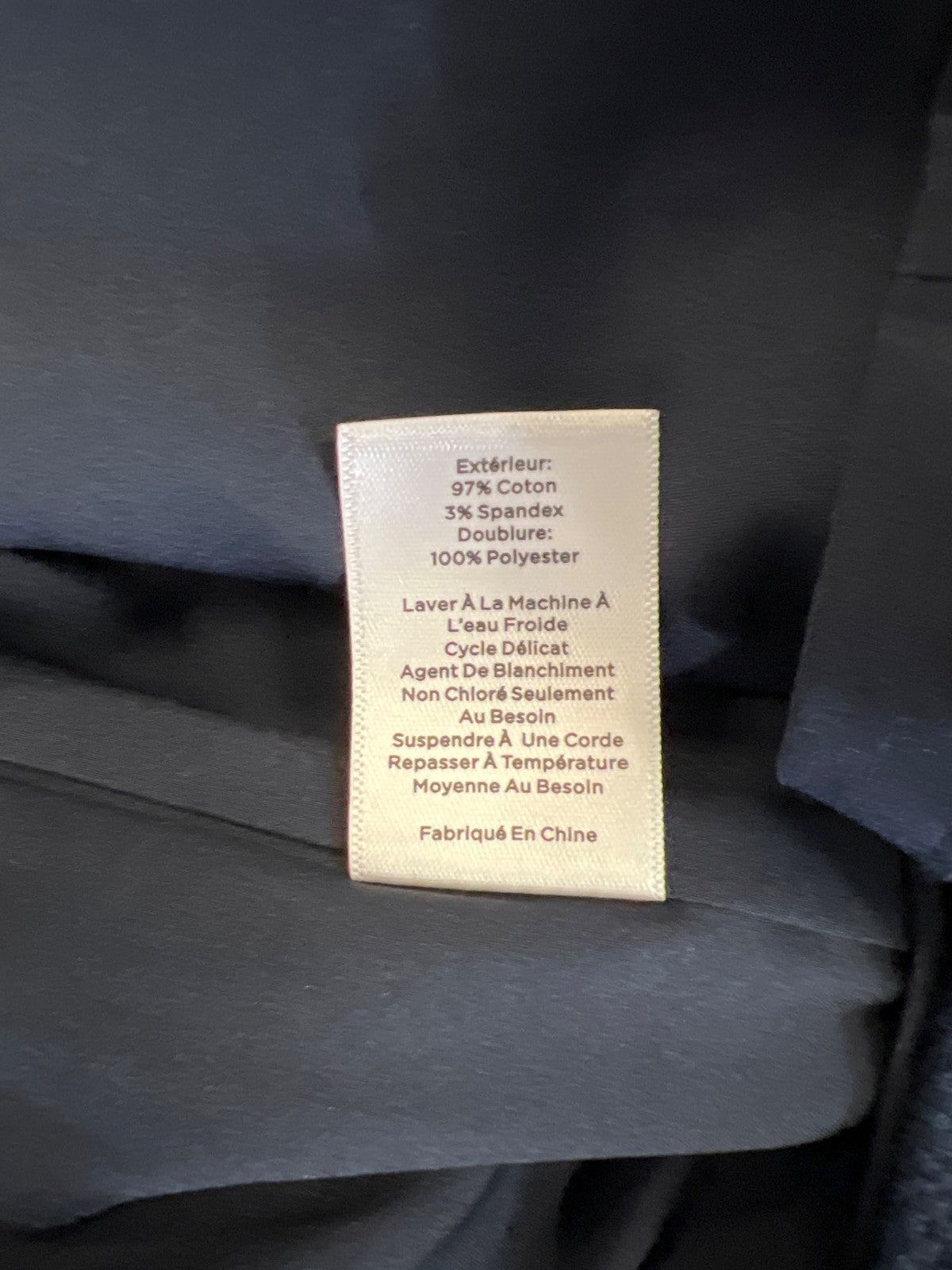 Talbots Women’s Blue Zip Up Knee Length A-Line Skirt - 8 Petite