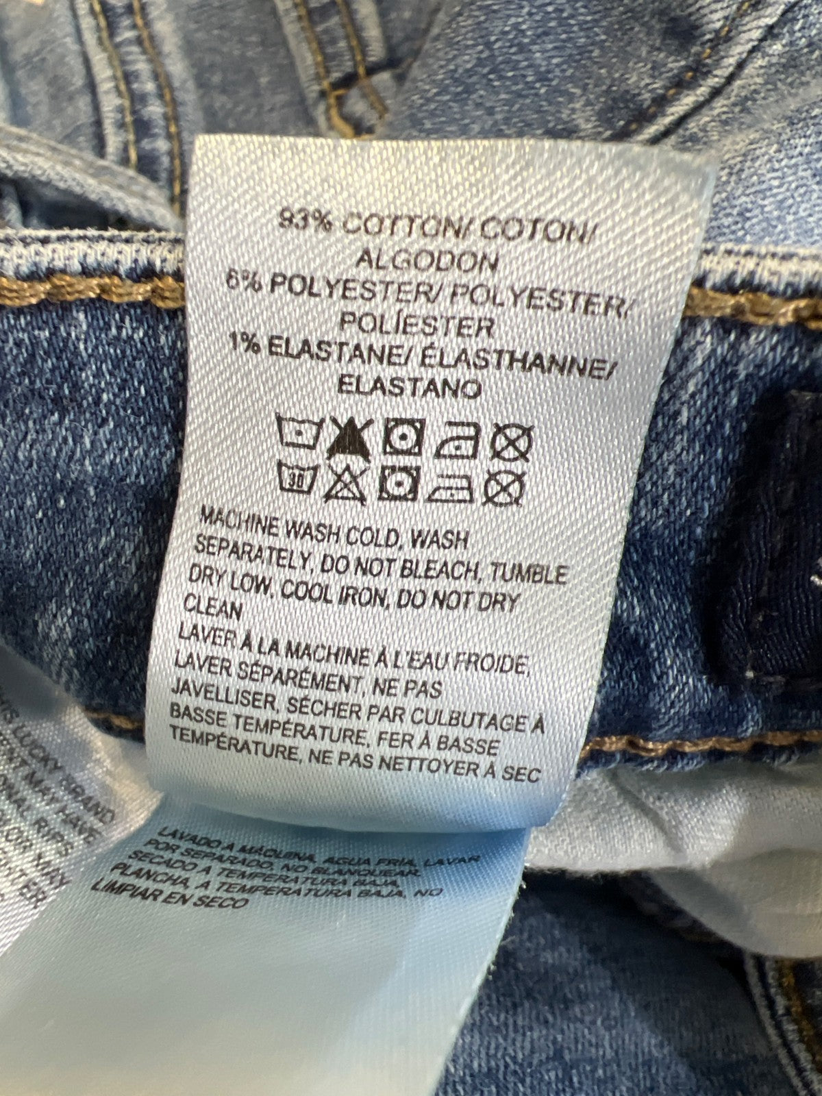 Lucky Brad Women’s Medium Wash Mid Rise Ava Super Skinny Denim Jeans - 12