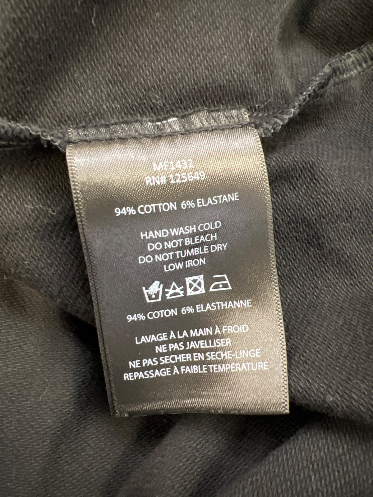 Aether Men’s Gray/Black Colorblock. Heavy Weight Long Sleeve Shirt - XL