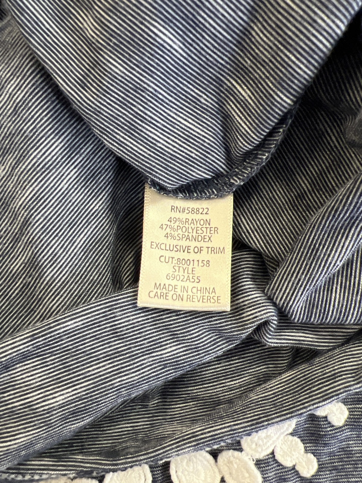 Max Studio Women’s Blue Sleeveless V-Neck Shift Dress - XS