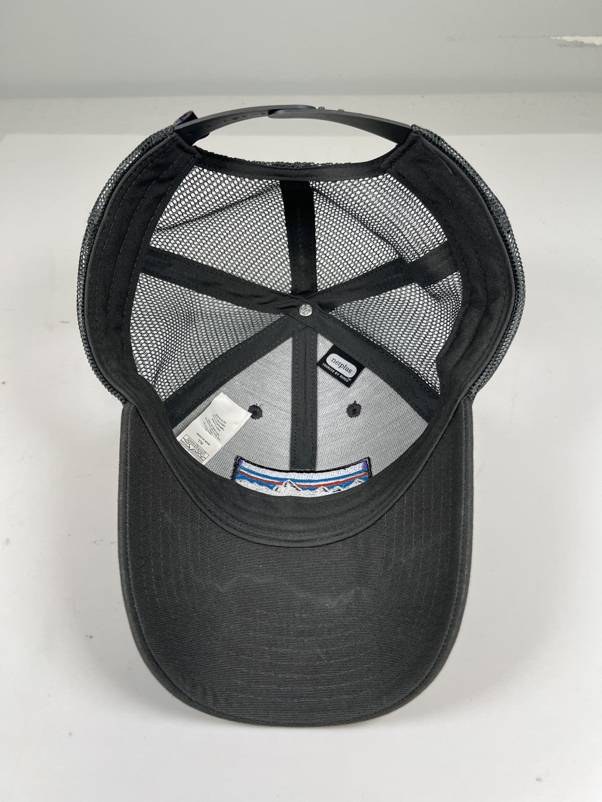 Patagonia Men’s Gray Mesh Snapback Trucker Hat