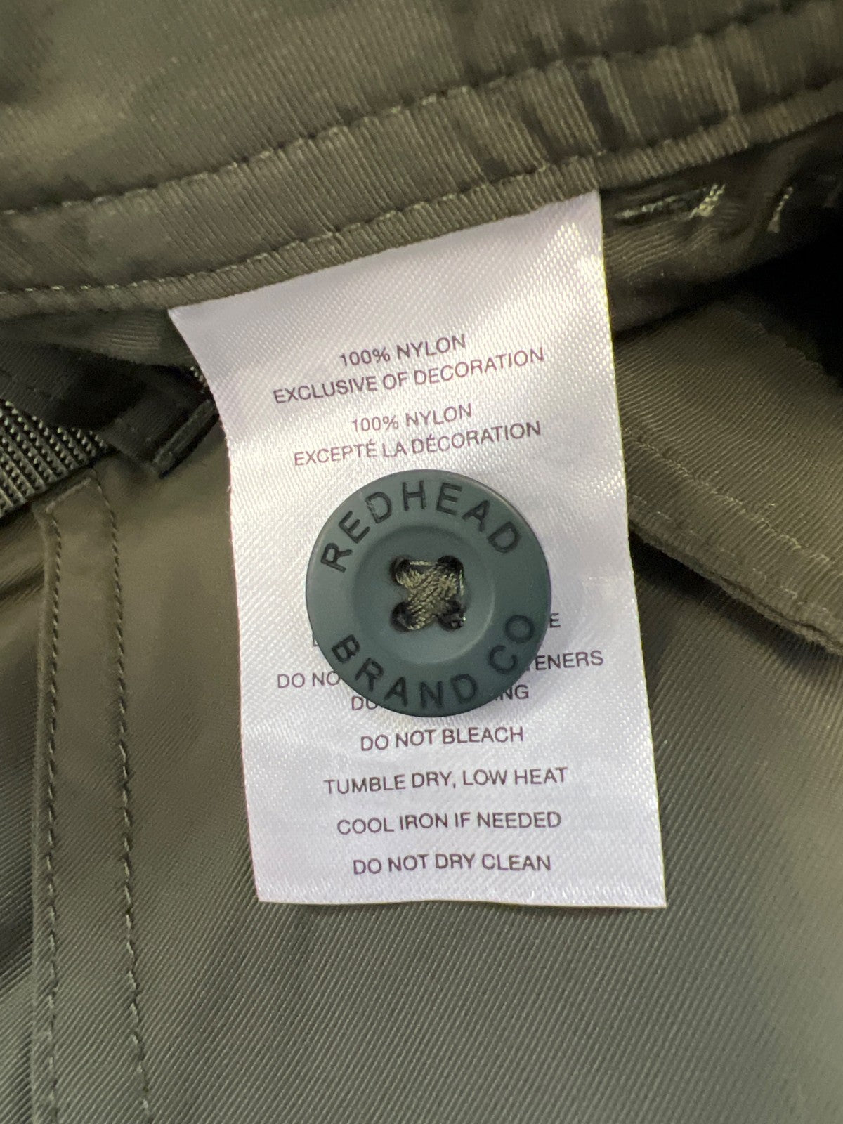 Red Head Men’s Green Convertible Cargo Hiking Pants - 32x30