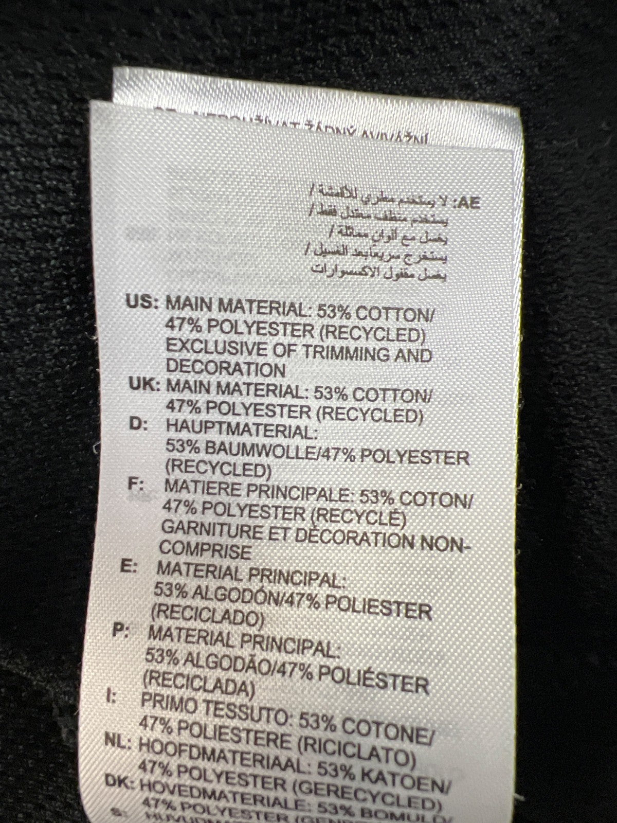 Adidas Men’s Black Long Sleeve 1/4 Zip Pullover Sweater - 2XL