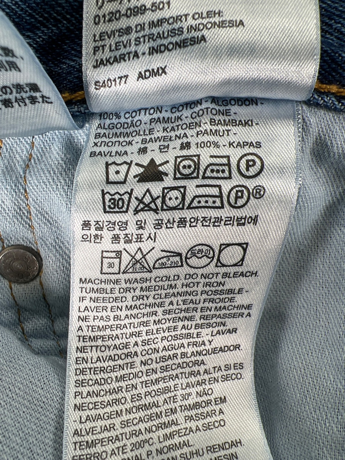 Levi’s Men’s Medium Wash 517 Bootcut Denim Jeans - 38x30