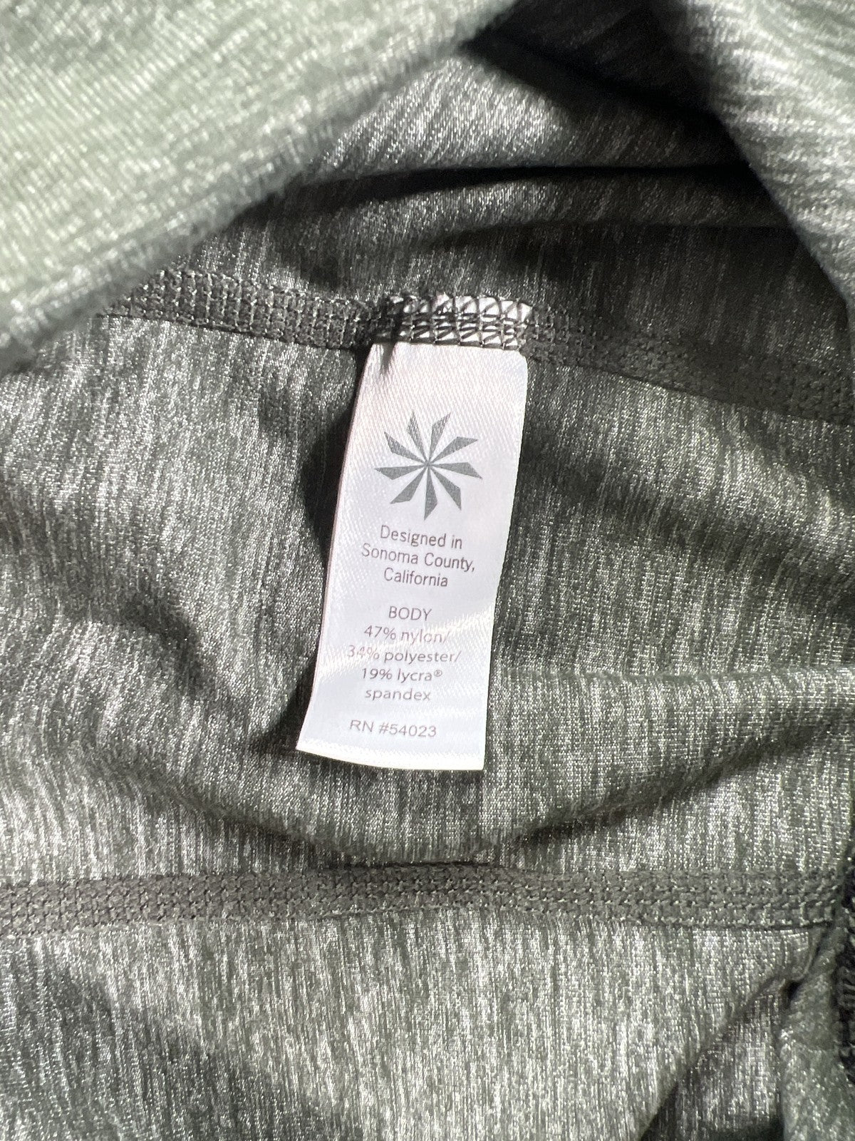 Athleta Women’s Green Mind Over Mat Capri Leggings - M