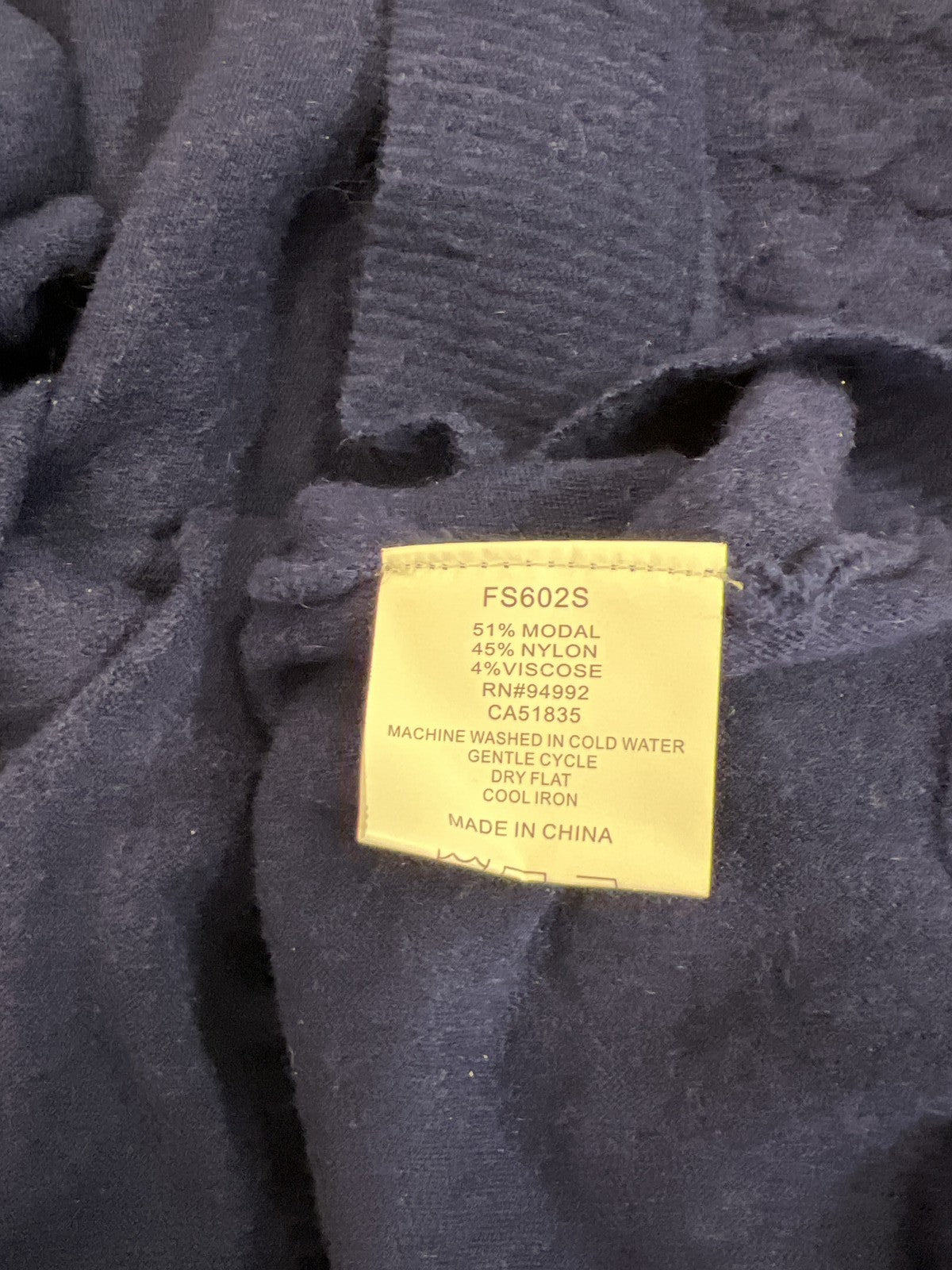 Patrizia Luca Milano Women’s Blue Long Sleeve Pullover Sweater - One Size