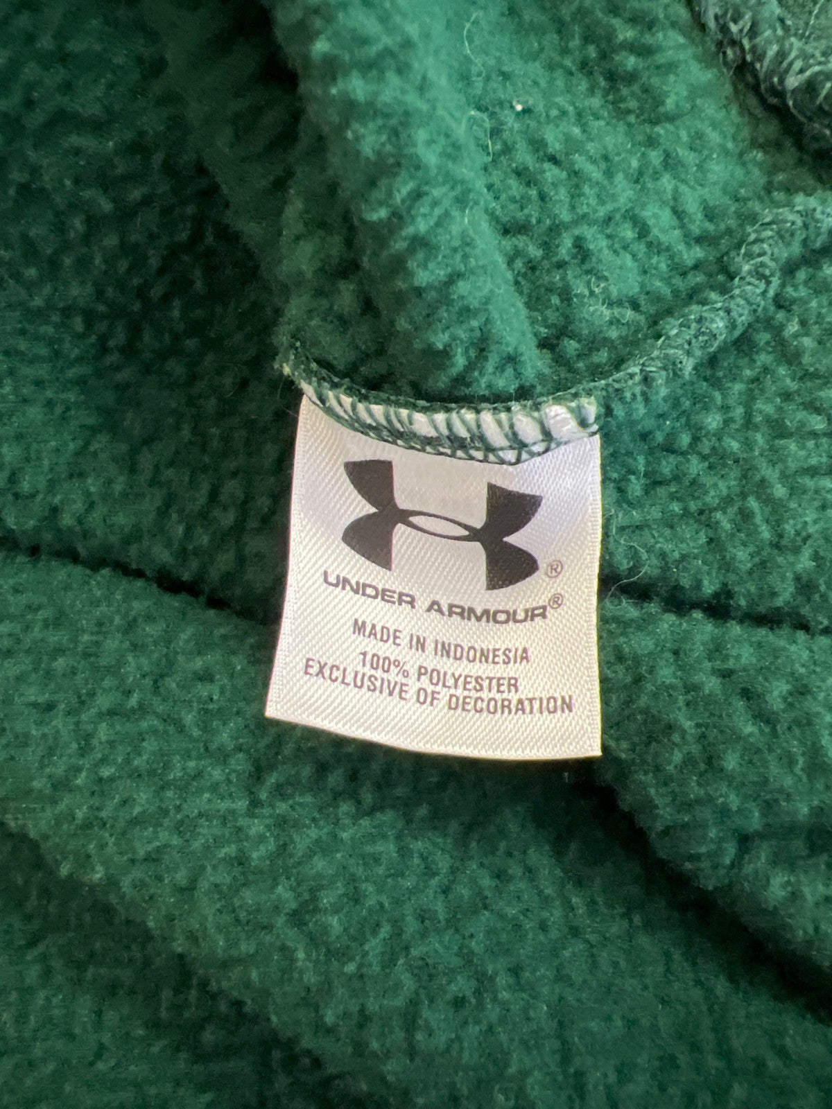 Under Armour Men’s Green MSU Michigan State Fleece Lined Sweatshirt - XL