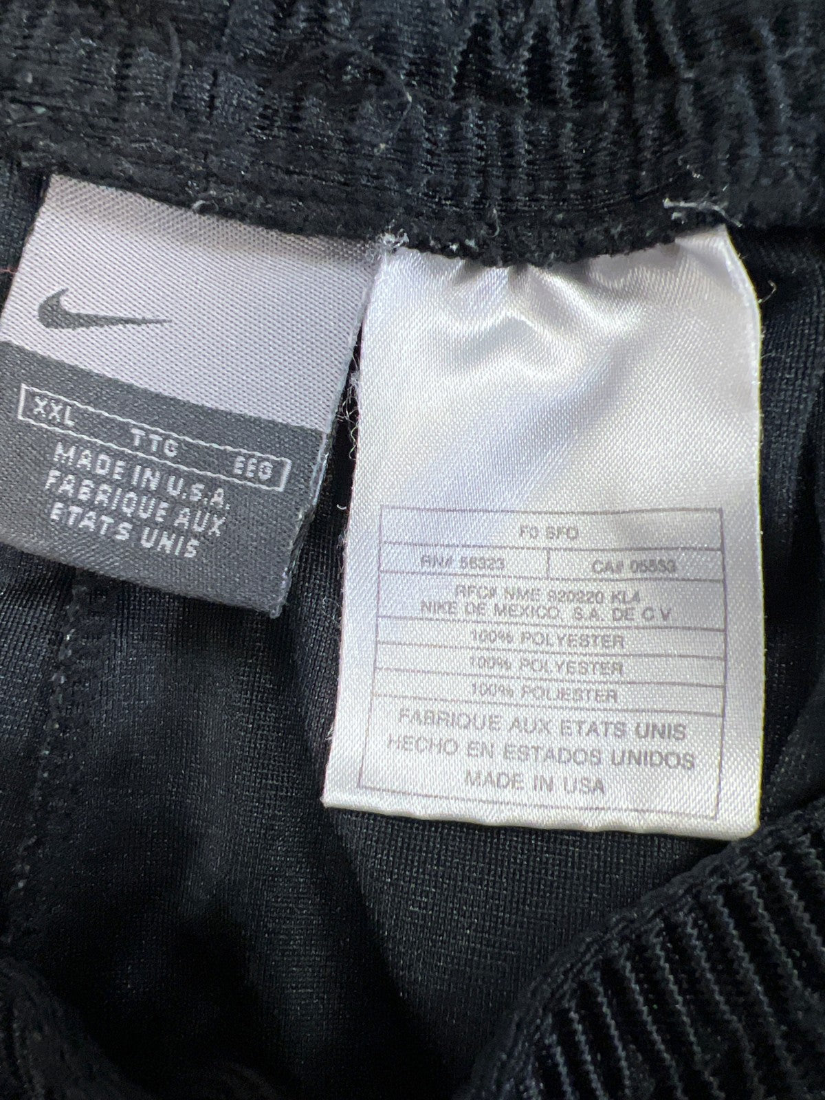 Nike Men’s Black Drawstring Athletic Shorts - XXL