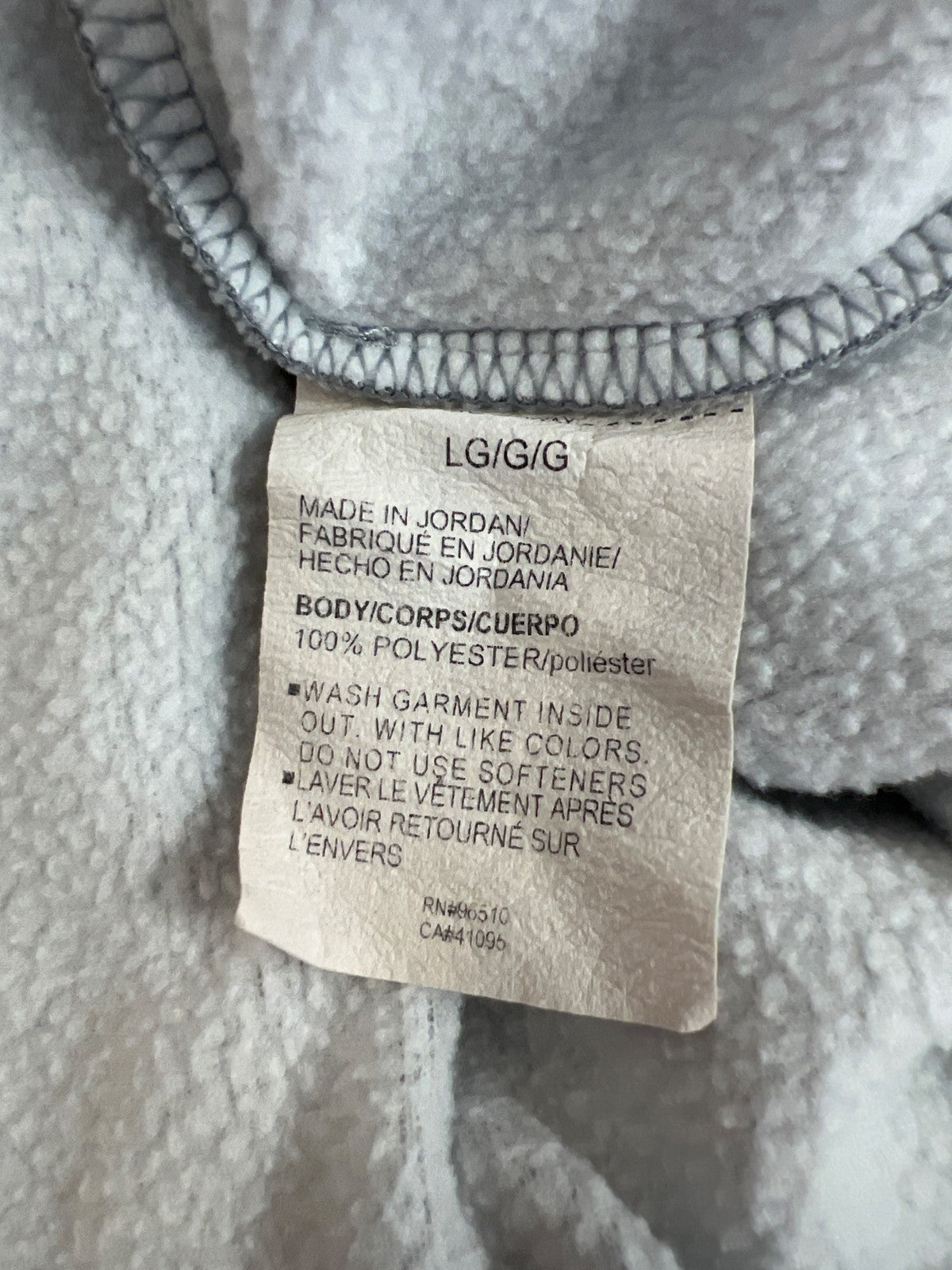 Under Armour Men’s Gray/Blue Fleece Lined Script Pullover Hoodie Sweatshirt - L