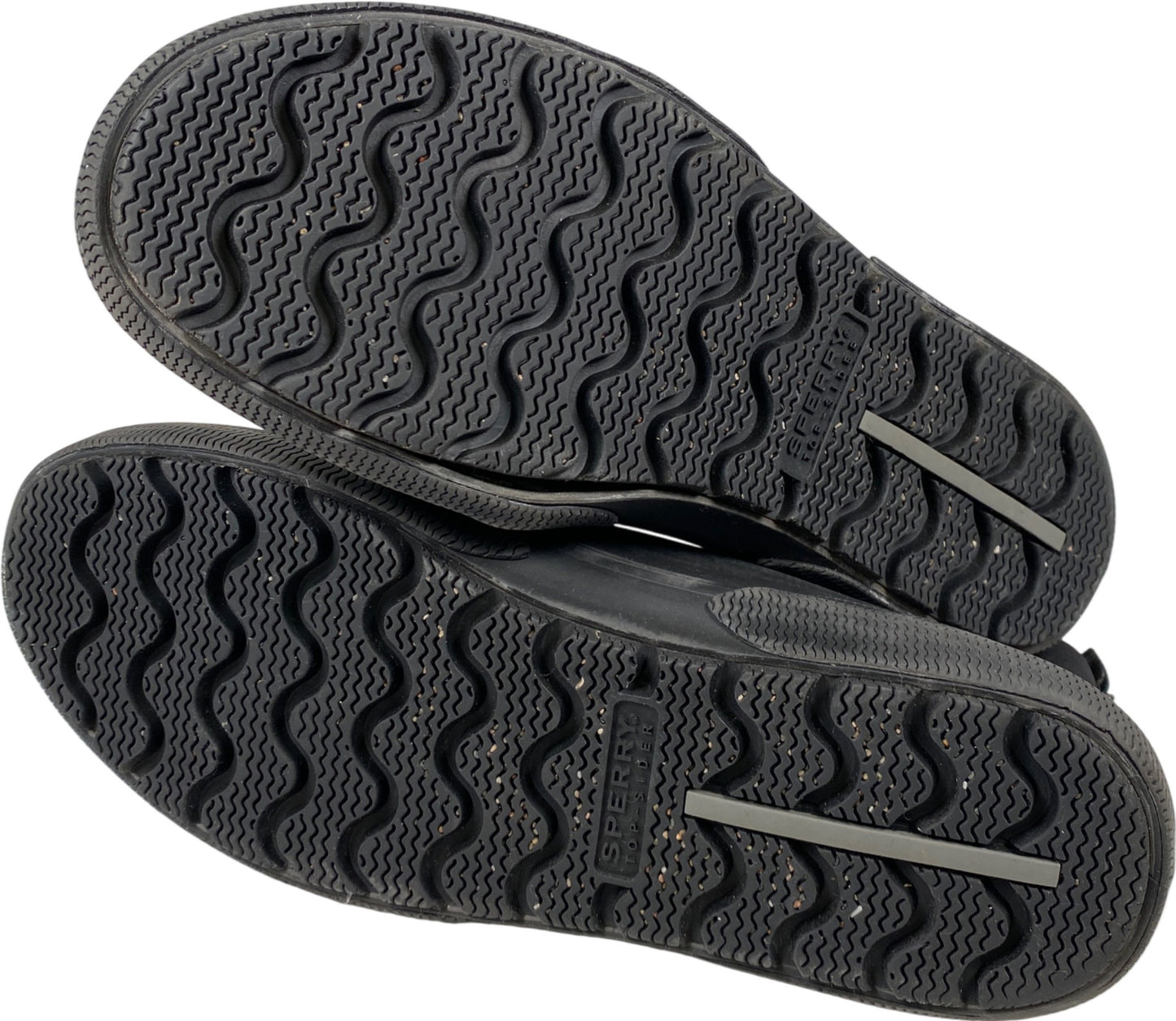 Sperry Men’s Black Halyard Storm Lace Up Short Ankle Duck Boots - 11