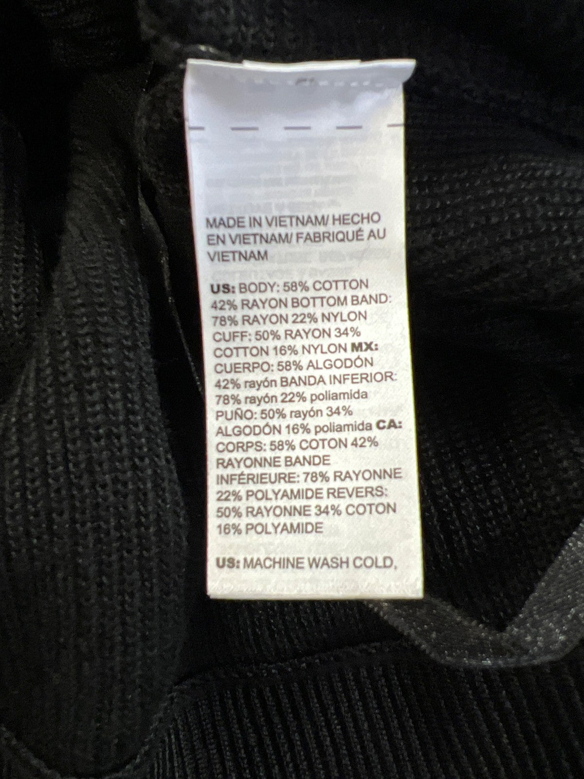 Chico’s Women’s Black Side Twist Ribbed Pullover Sweater - 2/US L