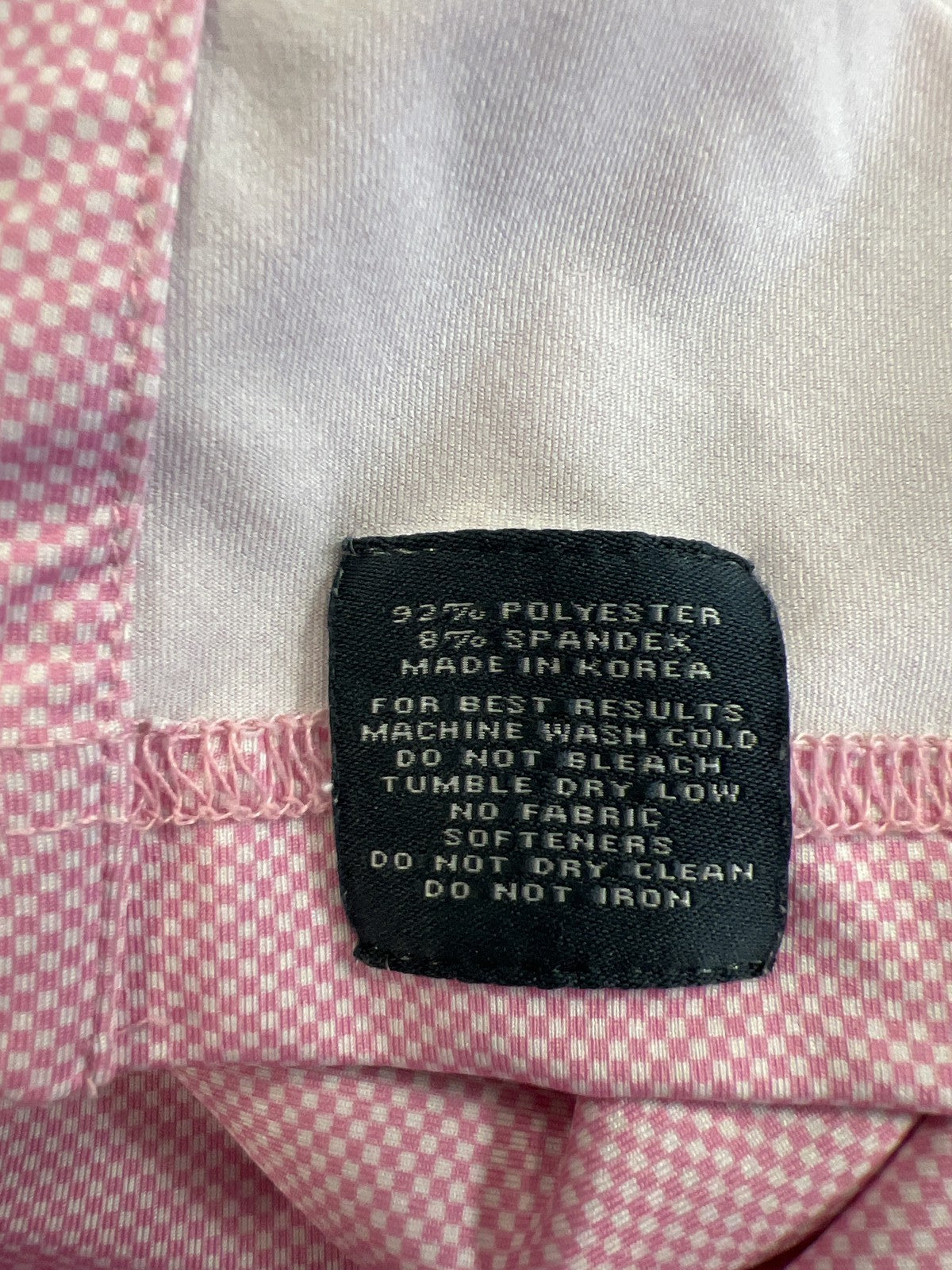 Turtleson Men’s Pink Short Sleeve Athletic Golf Polo Shirt - XL