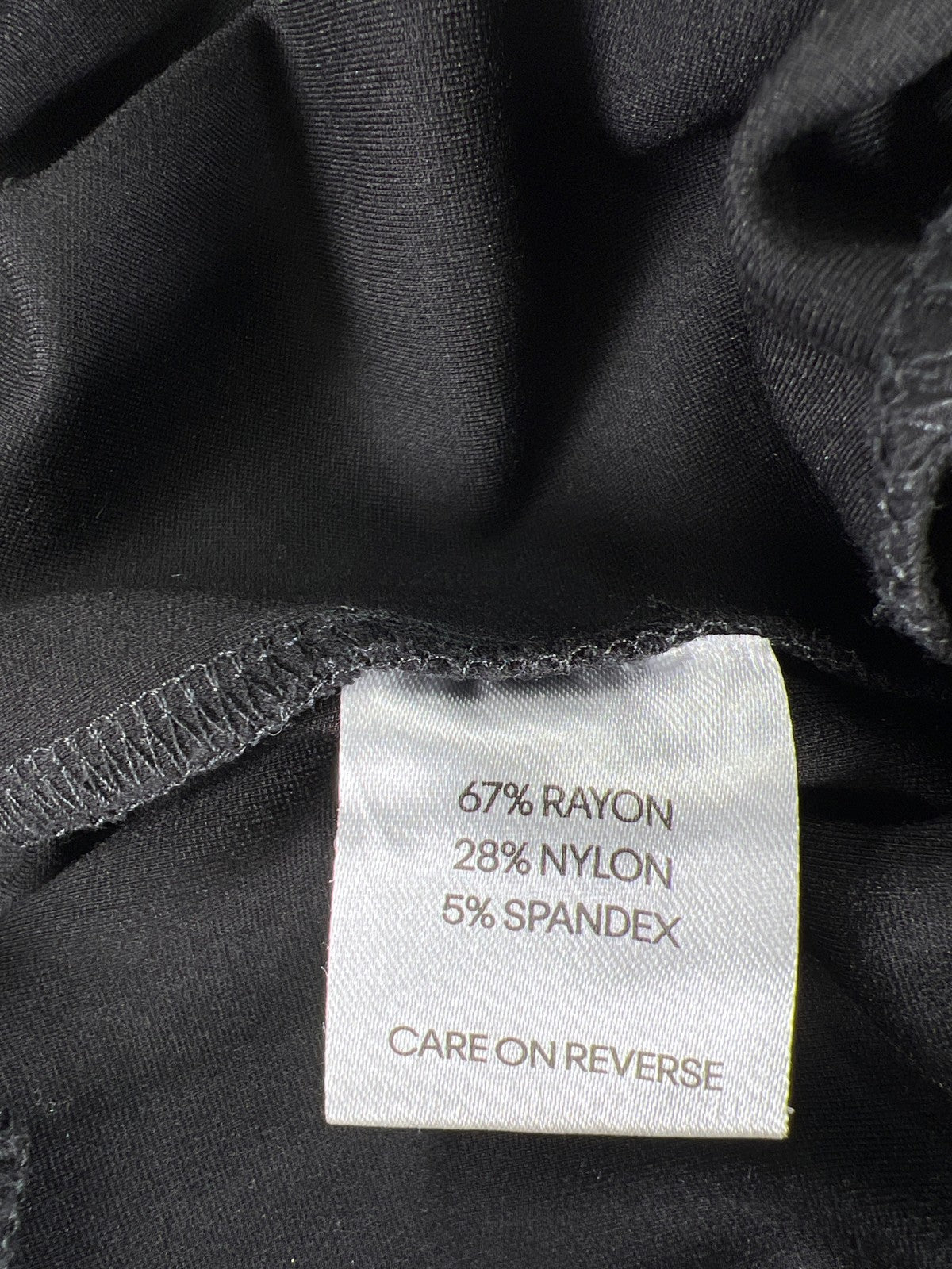 Calvin Klein Women’s Black Stretch Pull On Ponte Leggings - 10