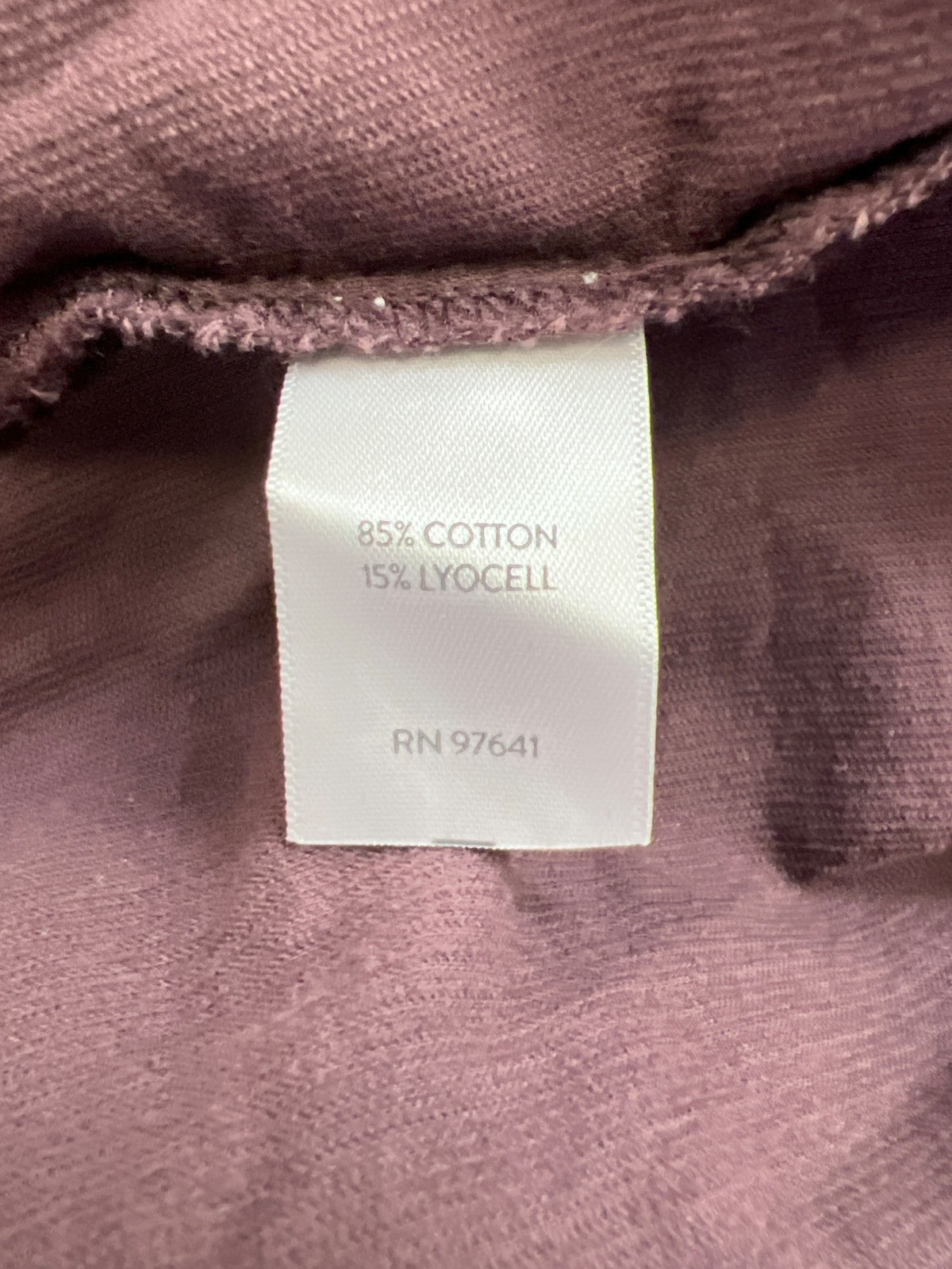 J.Jill Women’s Purple Long Sleeve Button Up Corduroy Shirt Dress - L