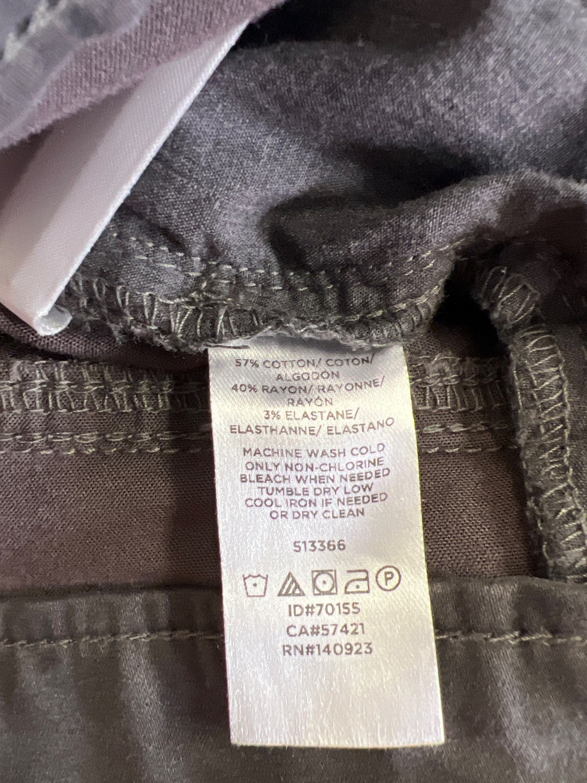 LOFT Women’s Gray Button Pocket Legging Pants - 4