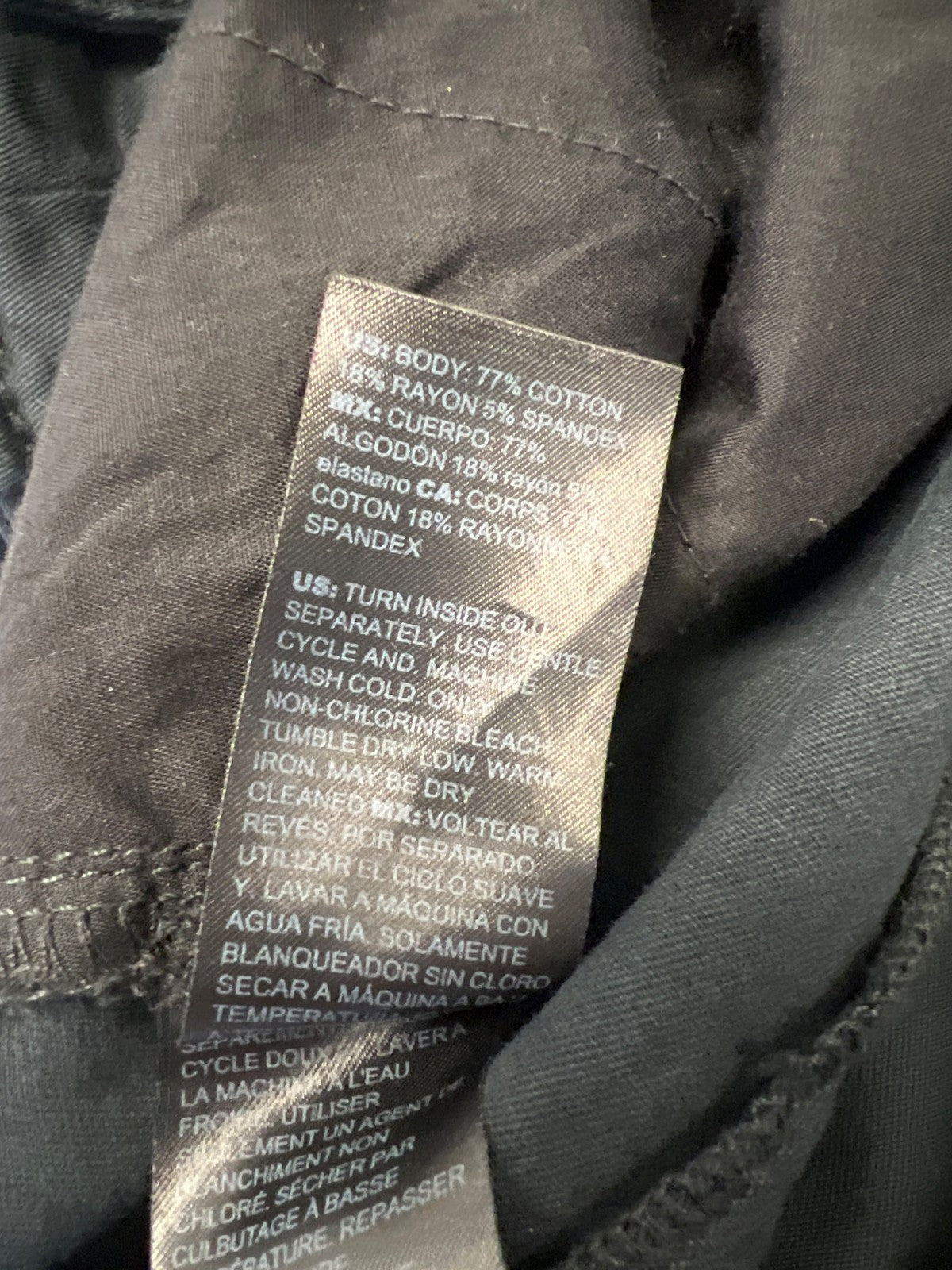 White House Black Market Women’s Black Extra High Rise Slim Ankle Pants - 10