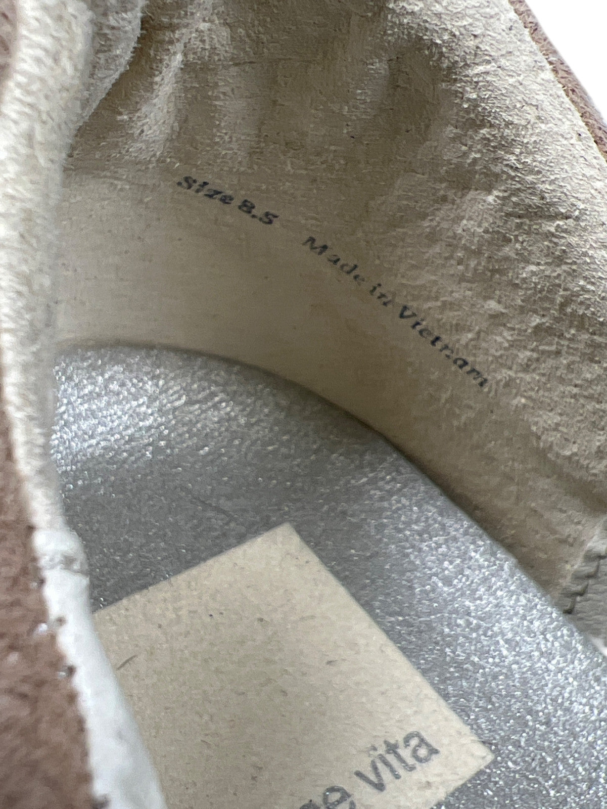 Dolce Vitta Women’s White Leather Low Top Lace Up Sneakers - 8.5