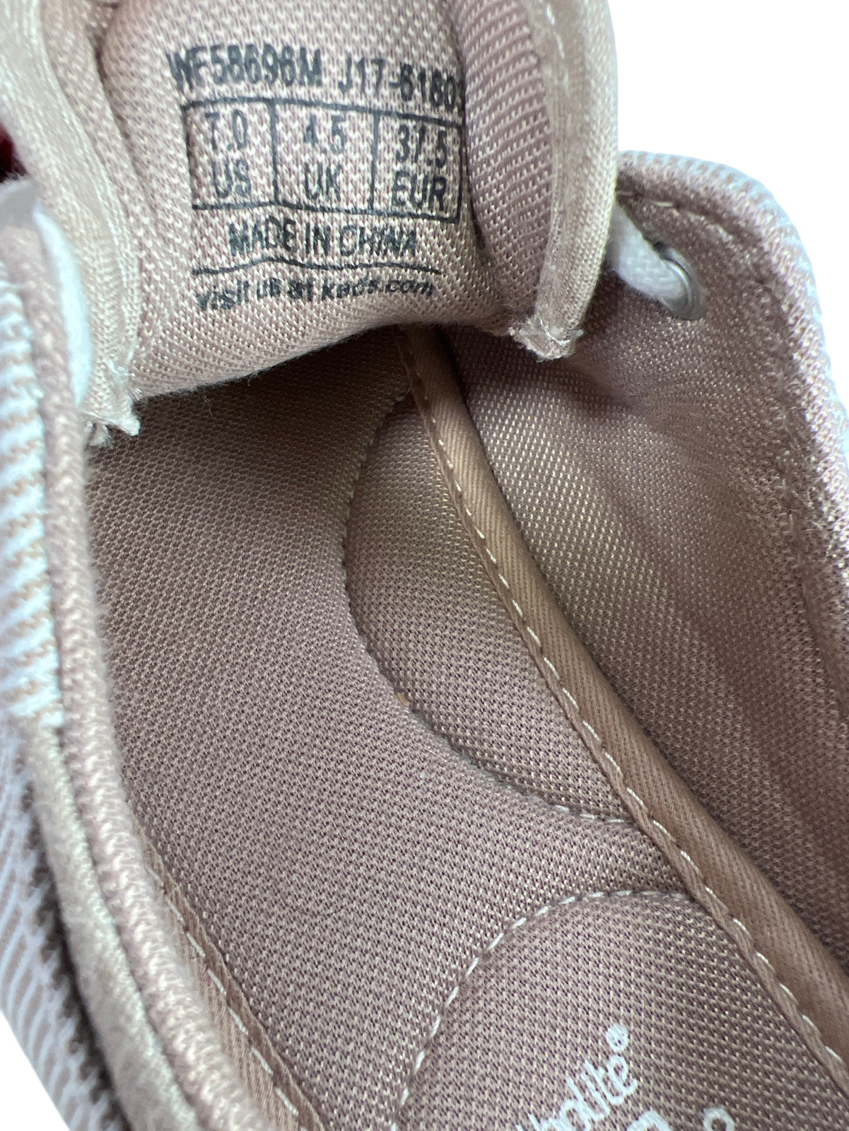 Keds Women’s Brown/Tan Striped Low Top Lace Up Casual Sneakers - 7