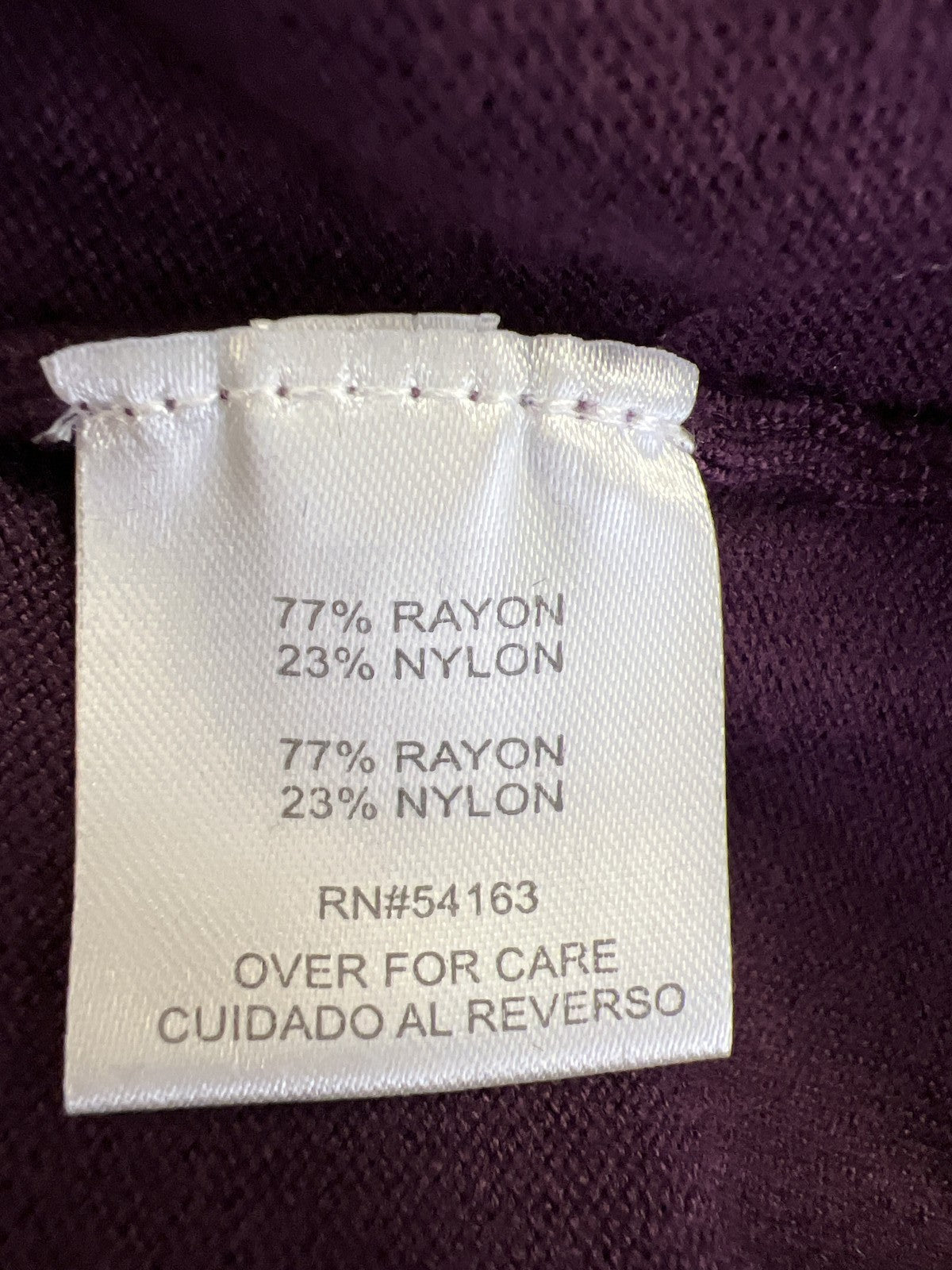 Andrew Marc Women’s Purple Long Sleeve Turtleneck Sweater - S