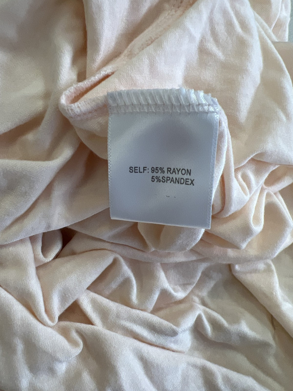 Rose and Olive Womens Pink Beaded Trim 3/4 Cold Shoulder Sleeve Blouse - Plus 1X