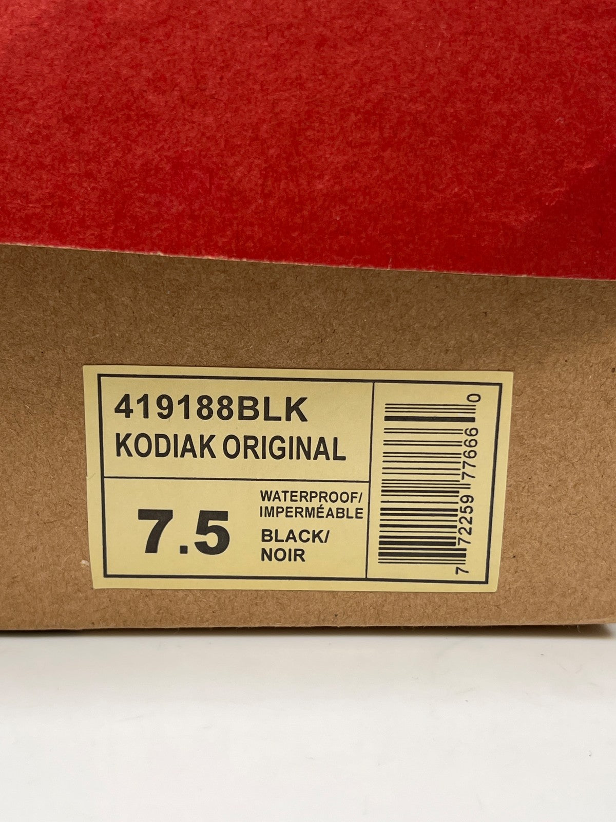 Kodiak Women’s Black Leather Original Waterproof Lace Up Combat Boots - 7.5