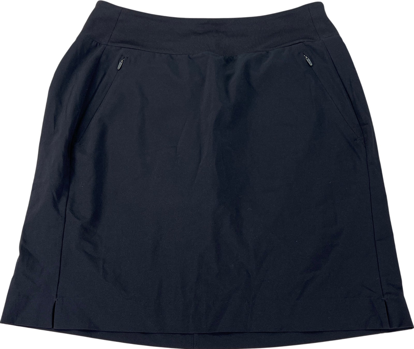 Athleta Women's Black Soho Pull On Lined Athletic Skort Tall