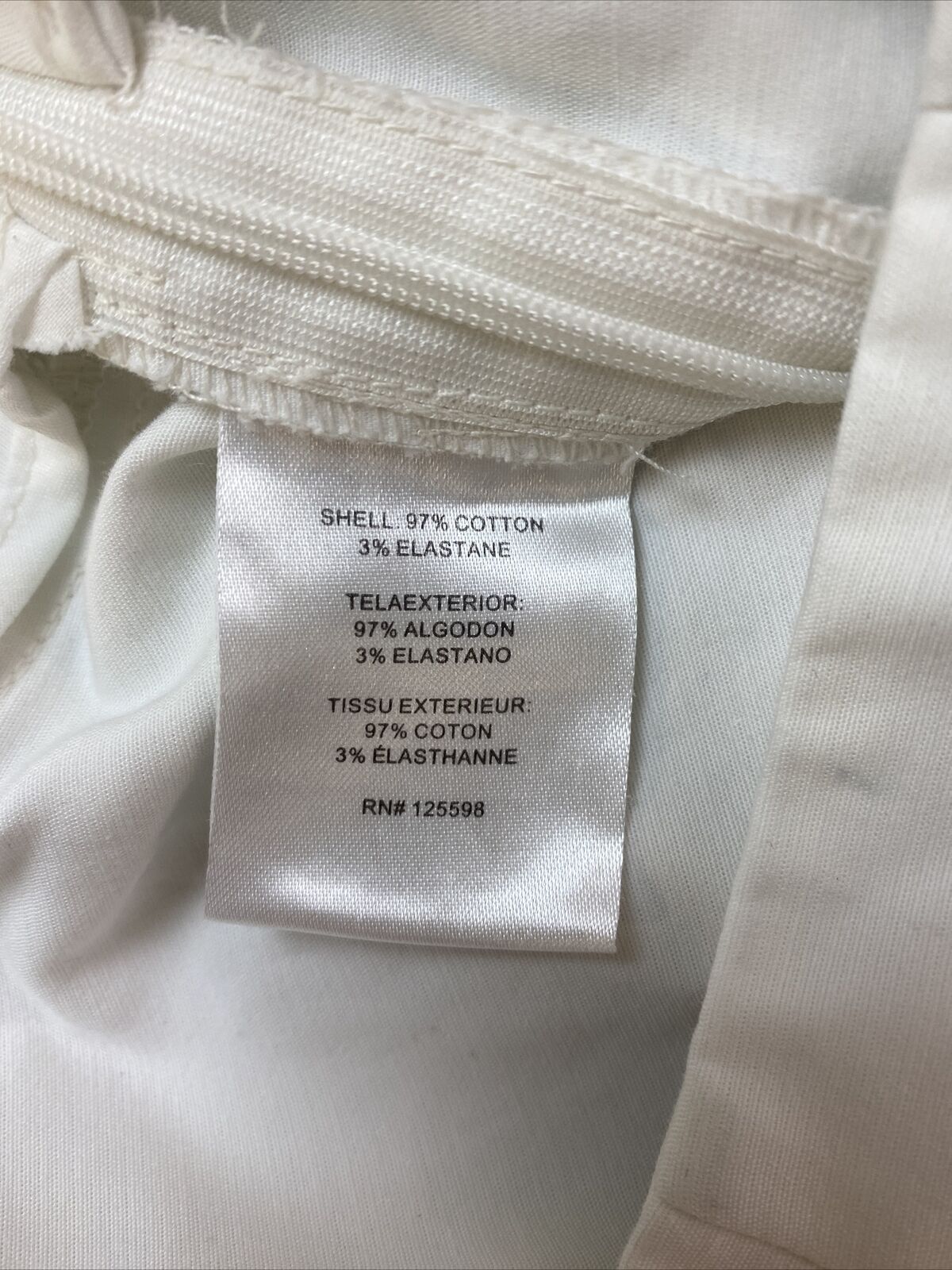 Ellen Tracy Women's White Dress Pants Sz 2