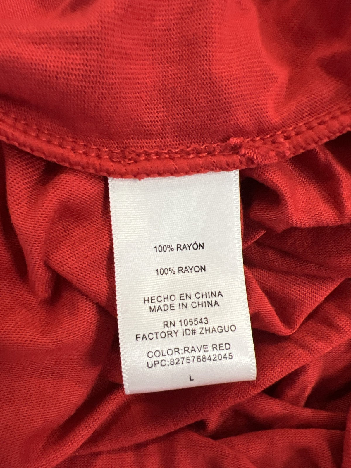 NEW Daisy Fuentes Women’s Red Sleeveless Maxi Dress - L